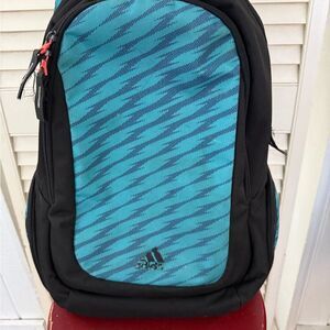 Adidas Men's Teal and Black Backpack